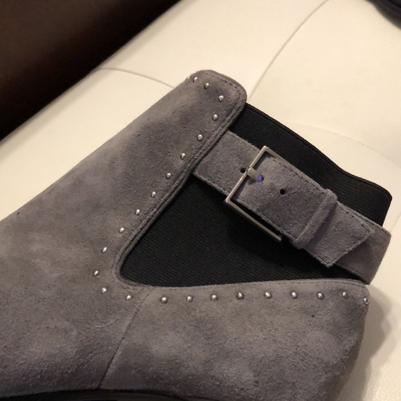 Grey suede CK Booties - Picture 11 of 11